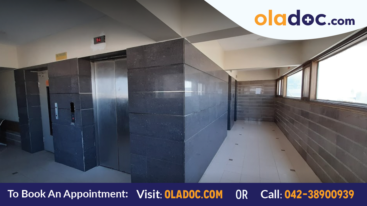 Lobby at Burhani Hospital Karachi